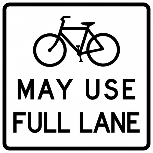 Bikes may use full 2024 lane